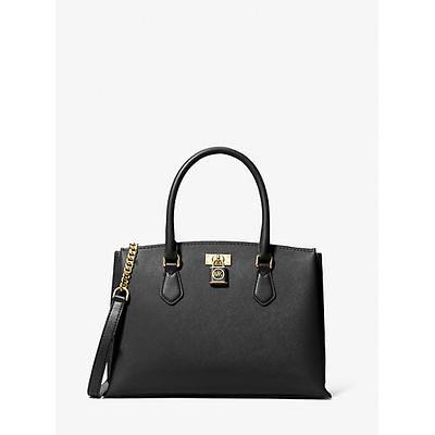 Michael Kors Veronica Medium Leather Dome Satchel - Macy's