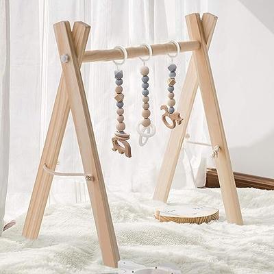 Avrsol Pliable En Bois Bébé Gym avec 5 Jouets - Liban