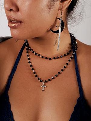 Black Cross Gothic Chokers for Women / Chocker collar for Women