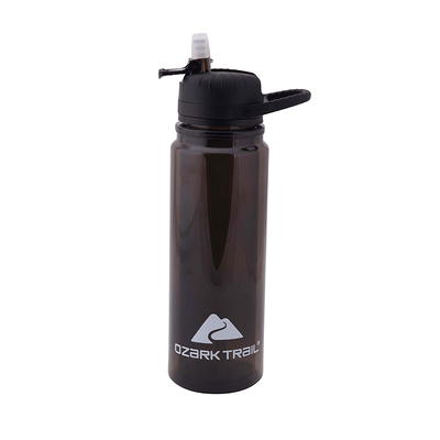 16oz Tritan Kids Water Bottle With Flip Straw Flexible Carry