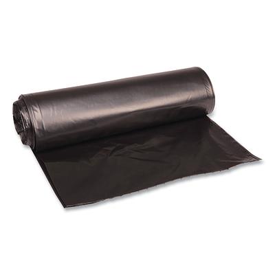 33 x 39 x 2 mil Black Eco-Friendly Poly Trash Can Liners