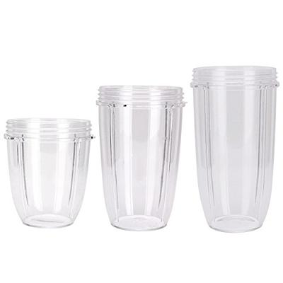 Nutribullet 32 oz Cup with To-Go Lid, Clear/Black