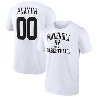 Men's ProSphere #1 White Vanderbilt Commodores Baseball Jersey