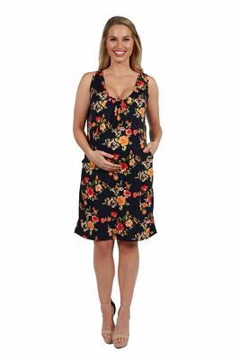 LAISHEN Women's Long Sleeve Maternity Dress Nursing Breastfeeding Dresses  with Pockets(Floral03,L) - Yahoo Shopping