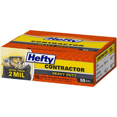 Hefty Bags, Drawstring, Heavy Duty, 13 Gallon, Extra Large - 40 bags