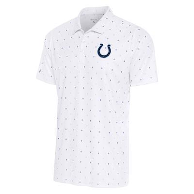 Antigua San Francisco 49ers White/Gray 19th Hole Polo