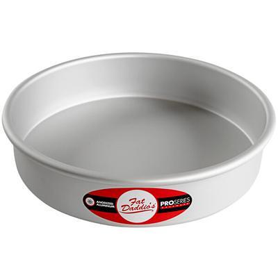 Oster Baker's Glee 9 in. Silver Aluminum Round Cake Pan 985117572M - The  Home Depot