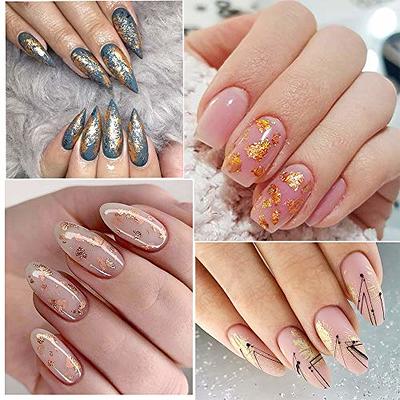 SILPECWEE 11 Sheets Aurora Nail Foil Laser Nail Stickers Glass Paper Nail  Art Stickers Iridescent Cellophane Nail Designs Stickers Holographic Film  3D