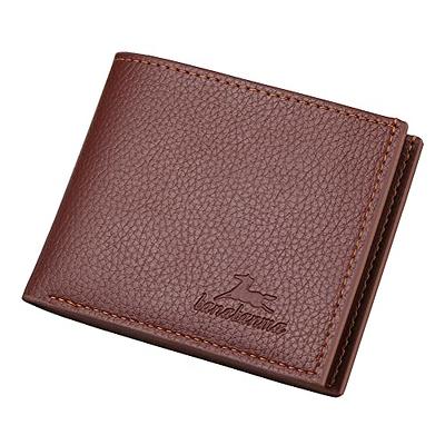 Men s Money Clip Wallet in Tan Yahoo Shopping