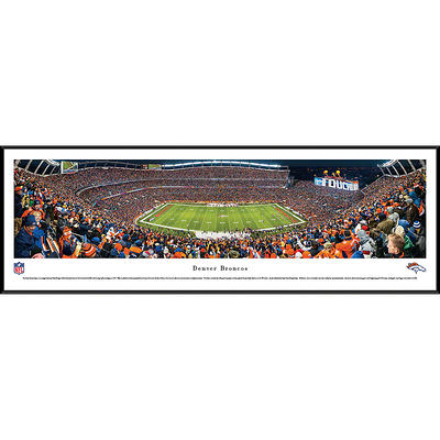 Denver Broncos Empower Field End Zone Panoramic Picture - Mile High Stadium