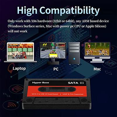 ugunstige kop gevinst JFamiglia 2TB External Hard Drive Game Consoles Built-in 52,247 Retro  Games, Video Game Console Game Drive for Windows PC/Mac, HDD USB 3.0,  Emulator Console Compatible with PS3/PS2/MAME/SS/PS1 - Yahoo Shopping