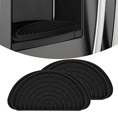 Refrigerator Drip Catcher Tray, Silicone Reusable Refrigerator Drip Catcher  Anti Skidding Fridge Water Drip Tray Refrigerator Drip Pan for Fridge  Spills Water (Black) - Yahoo Shopping