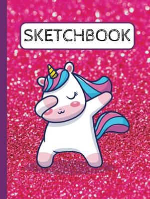 Sketch Book : 8.5 X 11 Cute Sketchbook to Draw in. Large Notebook. 100  pages Perfect for doodling and sketching for kids and teens. Make a cool