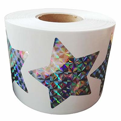 1800 PCS Gold Star Stickers, 30 Sheets Holographic Gold Star Stickers for  Kids Reward, Foil Star Stickers, Small Star Sticker for School