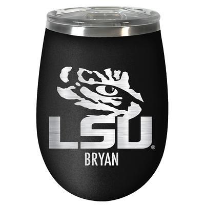 LSU Tigers 18oz Coffee Tumbler with Silicone Grip