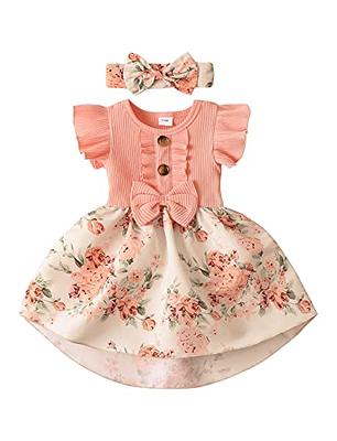  Baby Girl Summer Beach Dress Toddler Flower Sundress