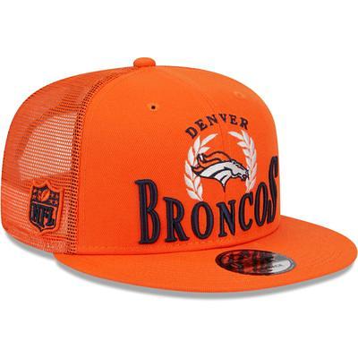 Youth New Era Camo Denver Broncos Main Trucker 9FIFTY Snapback Hat