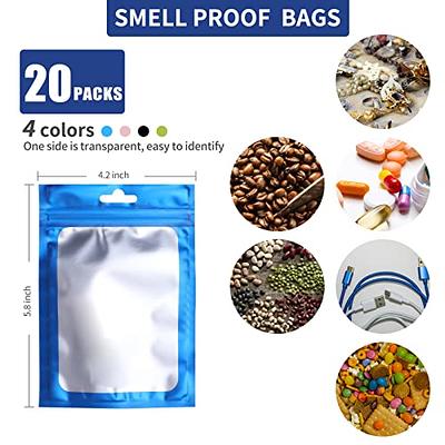 5 Gallon Mylar Bags 9.5 Mil Thick Ziplock Resealable Mylar Bags