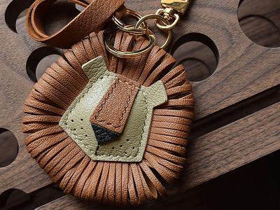 Lovely Bear Keychain, Animal Bag Charm, Faux Leather Handmade Keychain -  Yahoo Shopping