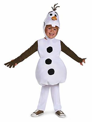 Elsa Toddler Classic Costume, Official Disney Frozen Halloween Costume,  Size Medium (3T-4T)