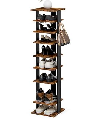 Prepac Espresso Tall Shoe Cubbie Cabinet