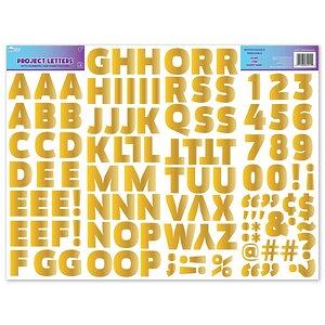 Royal Brites Holographic Foil Project Letters & Numbers Stickers, 2 in, Silver - 115 ct | CVS