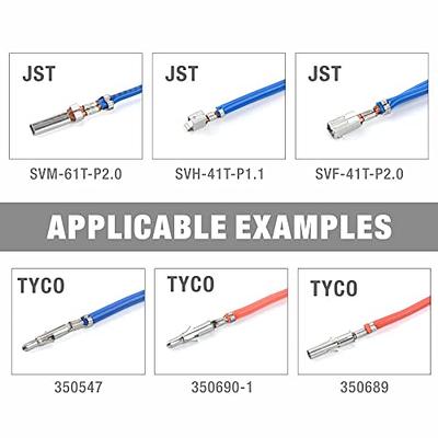 Kit D'outils De Démontage De Terminal De Broche De Sertissage At5 Pièces,  Pour Rav4 Bmw F01 Audi Passat Vw Molex Delphi Tyco Amp Sumitomo Connecteurs  - Pinces - AliExpress