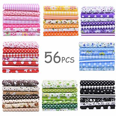 7 Sheets Embroidery Fabric Quilting Fabric Patchwork Craft Fabric The Craft  Cotton Fabric Bundles Cotton Fabric Squares Quilt Squares Cotton Fabric