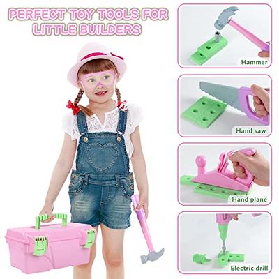 Kids Tool Set, Toddler Tool Set with Electric Toy Drill Tool Box Pretend  Play Construction Toy Tools for Girls, Preschool Pink Tools Toy Gifts for  Girls Toddlers Kids Aged 3+ - Yahoo Shopping