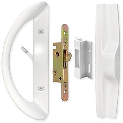 Storm Door Interior Latch with 1-3/4 Screw Holes - Silv