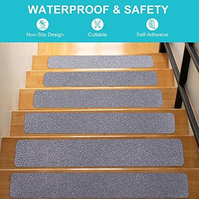 Qingluan Anti Slip Tape, Heavy Duty Grip Tape Outdoor Waterproof, High  Adhesive Traction Safety Tape for Stairs, Tread Steps, Ramps, Skateboards  (Grey, 4 Inch x 16 Feet) - Yahoo Shopping