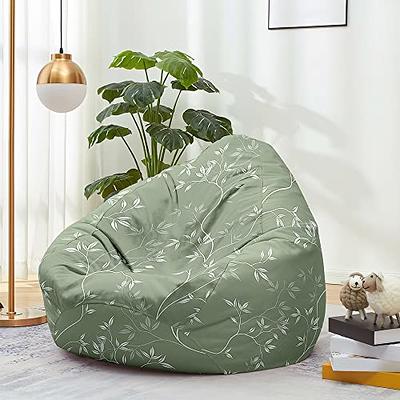 Homguava Chenille Bean Bag Chair, Variable Shape from Bean Bag to Matress,  Convertible Beanbag Chair…See more Homguava Chenille Bean Bag Chair