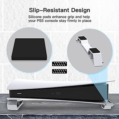 OIVO PS5 Horizontal Stand, PS5 Accessories Base Stand Compatible with  Playstation 5 Console Disc & Digital Editions, Upgraded PS5 Desk Stand with