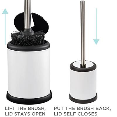 Dyiom Toilet Plunger and Bowl Brush Combo for Bathroom Cleaning, White,  2-Sets, Toilet Brush and Holder B088JV1B89 - The Home Depot