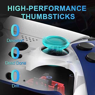  AUGEX Wireless Controller for PS4 Controller, Ymir Game Remote  for Playstation 4 Controller with Turbo, Steam Gamepad Work with Back  Paddles, Scuf Controllers for PS4/Pro/Silm/PC/IOS : Video Games