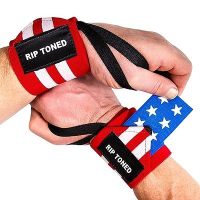  Weight Lifting Wrist Wraps For Weightlifting Men, WomenGym  Wrist Wraps Powerlifting Wrist Support For WeightliftingGym Accessories For  Men w/Thumb 18 Blue Camo Stiff Fit