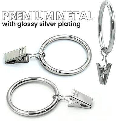 20 Silver Plated Stainless Steel Hooks 