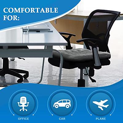 SINOSSO Excellent Support Effect Office Chair Cushion 1 Pack, Luxury Air  Mesh Breathable Non-Slip Desk Computer Seat Cushion, Kitchen Dining Room  Square Chair Pad (1 Count, Blue) - Yahoo Shopping