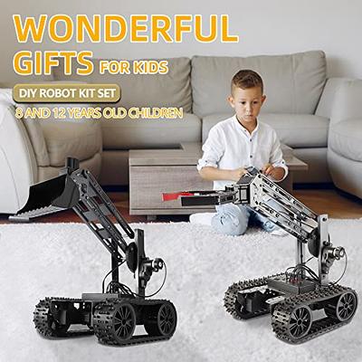 OKK Robot Building Toys for Boys, STEM Projects for Kids Ages 8-12, Remote  & APP Controlled Engineering Learning Educational Coding DIY Building Kit