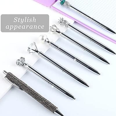 PASISIBICK 20 Pieces Diamond Pens of Cute Beautiful Ballpoint Pens Crystal  Diamond Pen for Women Wedding Bridal Shower Décor Gifts with 20 Pieces