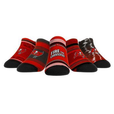 Tampa Bay Buccaneers For Bare Feet Youth 2-Pack Team Quarter-Length Socks