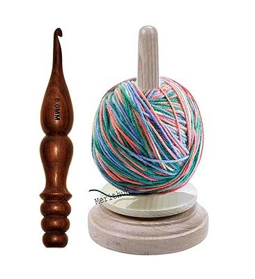Wooden Yarn Winder Heavy Duty Wooden Yarn Ball Winder Table Top Yarn Swift  Multicolor Thread Ball Hand Operated Knitting Crochet Accessories 