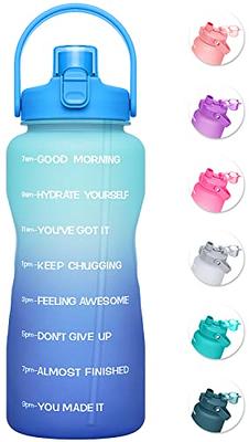 Doseno Half Gallon Water Bottle, 95 OZ/ 2.8 L Water Bottle with Straw,  Large Water Bottle with Porta…See more Doseno Half Gallon Water Bottle, 95  OZ/