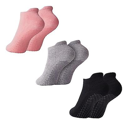 3 pairs Grip socks Pilates grip socks Grip socks soccer Pilates
