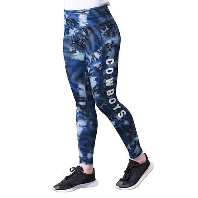 NFL Team Apparel Women's Philadelphia Eagles Black Fraction Leggings