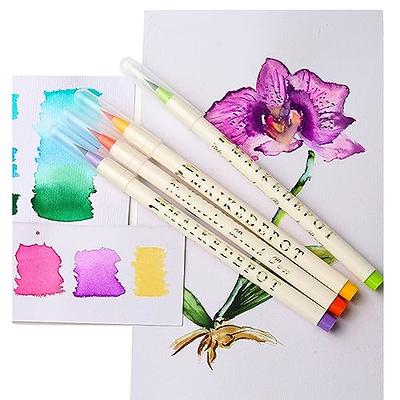 24 Watercolor Paint Brush Pens