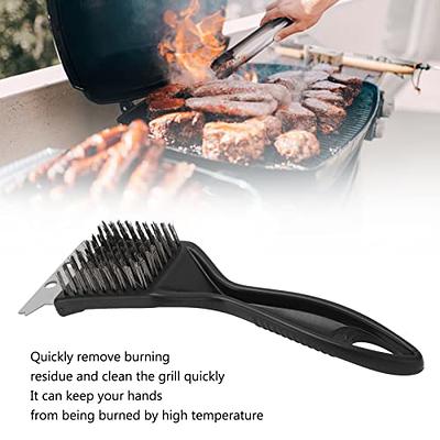 Sihuuu Grill Brush and Scraper, Reinforced Stainless Steel Bristles  Cleaning Tools, Best Heavy Duty Outdoor Grill Brush kit for All Grill  Types, BBQ Grill Cleaner Brush with Handle - Yahoo Shopping