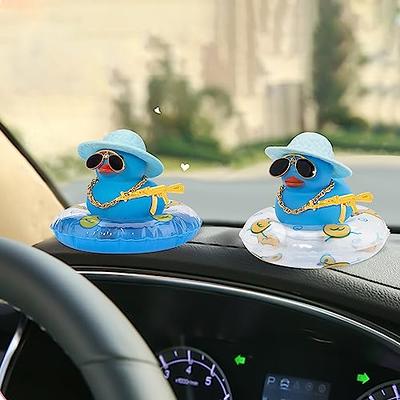 wonuu Car Ornament Rubber Duck, for Car Dashboard Decoration