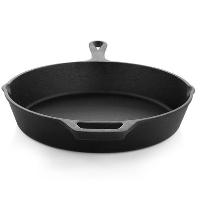 Lodge BOLD 7 Quart Seasoned Cast Iron Dutch Oven, Design-Forward  Cookware,Black