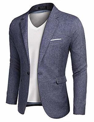 Men Pinstripe Suit Set for Men 2 Piece Pinstripe Suit Slim Fit Casual Dress  Suits Blazer Pants Royal Blue Suits 40 M - Yahoo Shopping